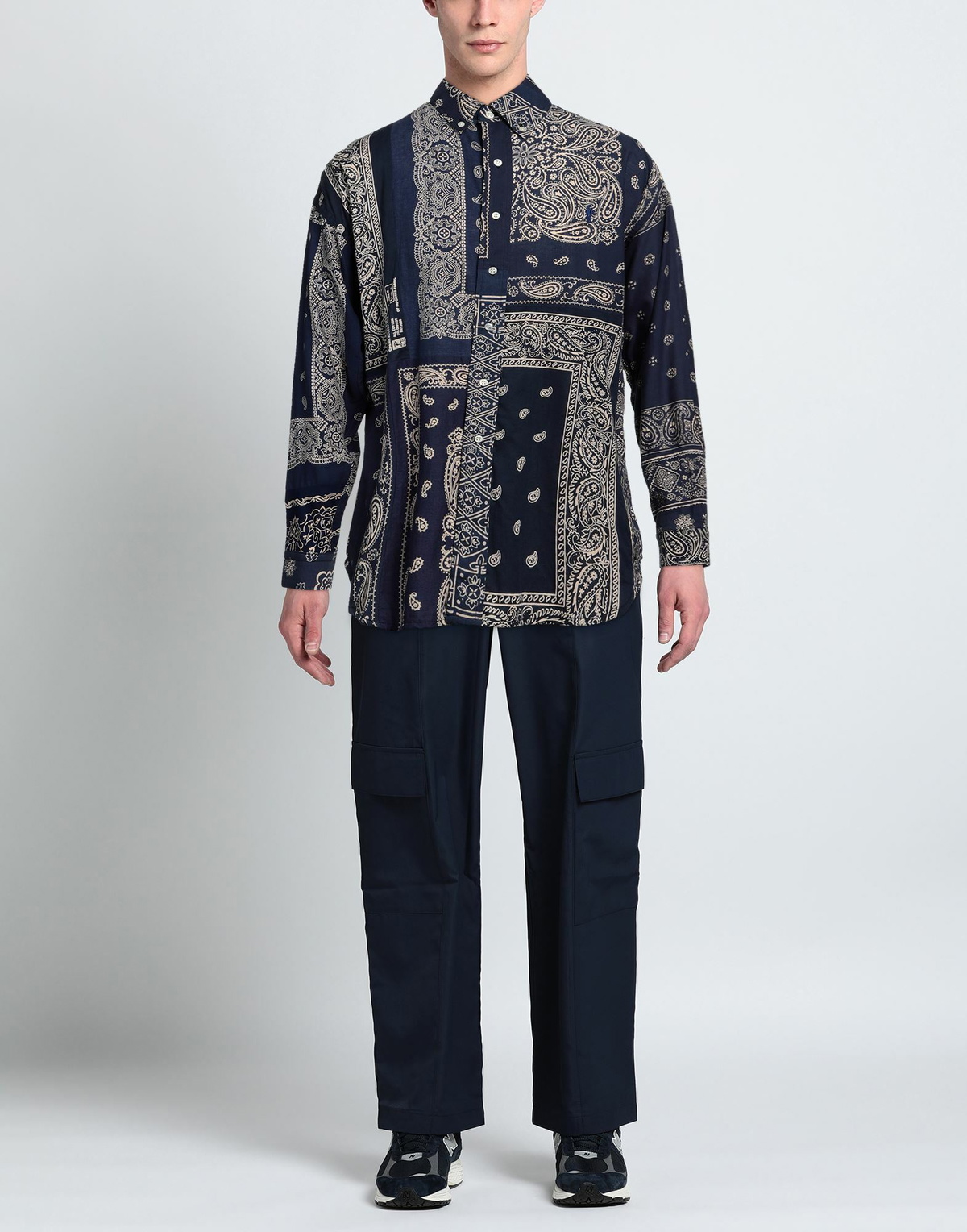 Readymade Mens Shirt Midnight in Blue