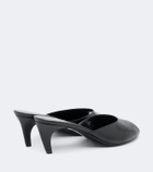 JUDE Cave leather mules