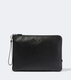 Prada Saffiano leather pouch