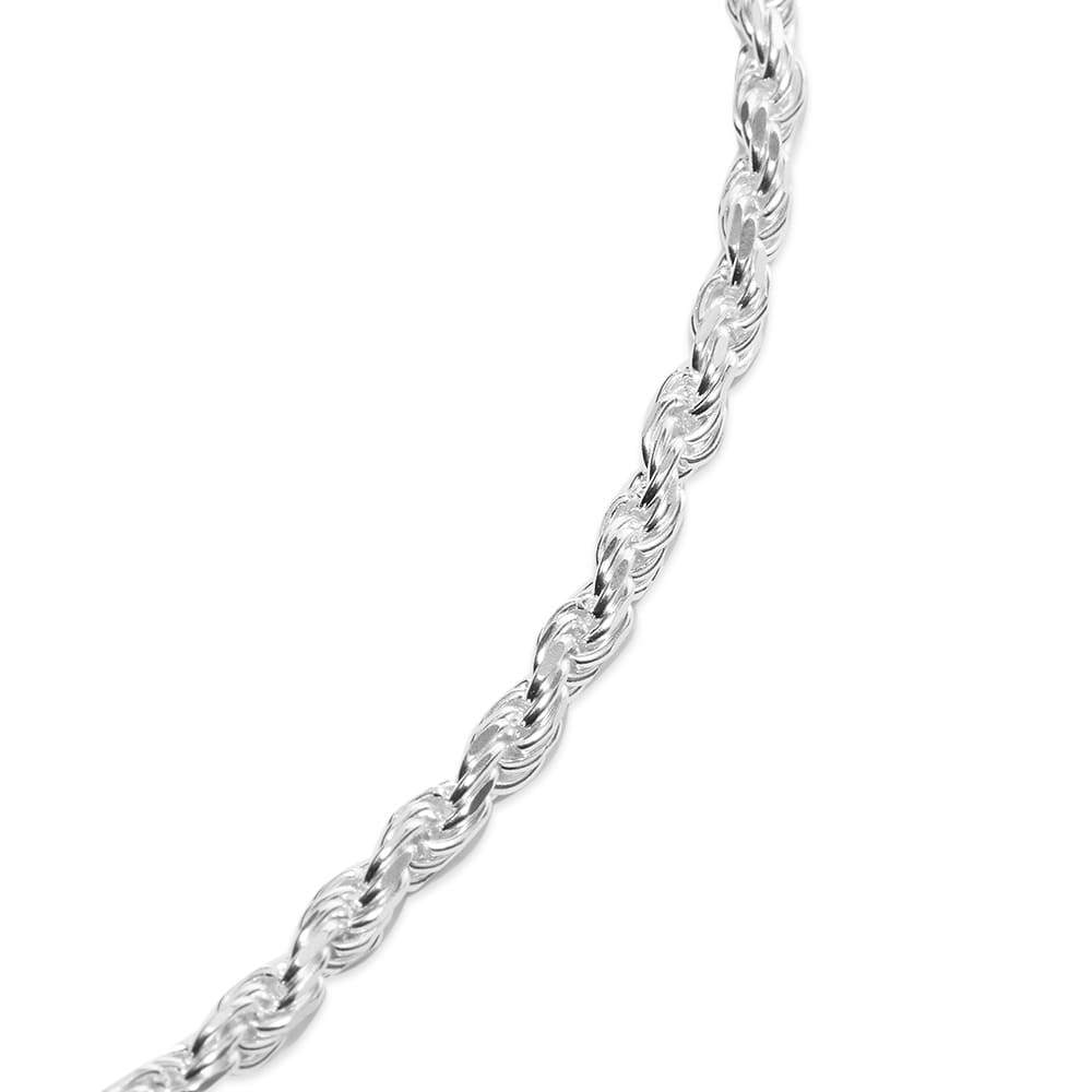All Blues Men's Rope Bracelet in Silver All Blues