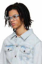 Off-White Gray Style 25 Glasses