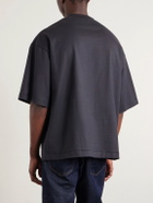 Kaptain Sunshine - Suvin Supima Cotton-Jersey T-Shirt - Black