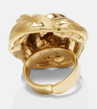 Magda Butrym Floral gold-plated ring