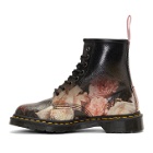 Dr. Martens Multicolor New Order Power, Corruption and Lies 1460 Boots