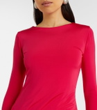 Cala de la Cruz Eres gathered jersey maxi dress