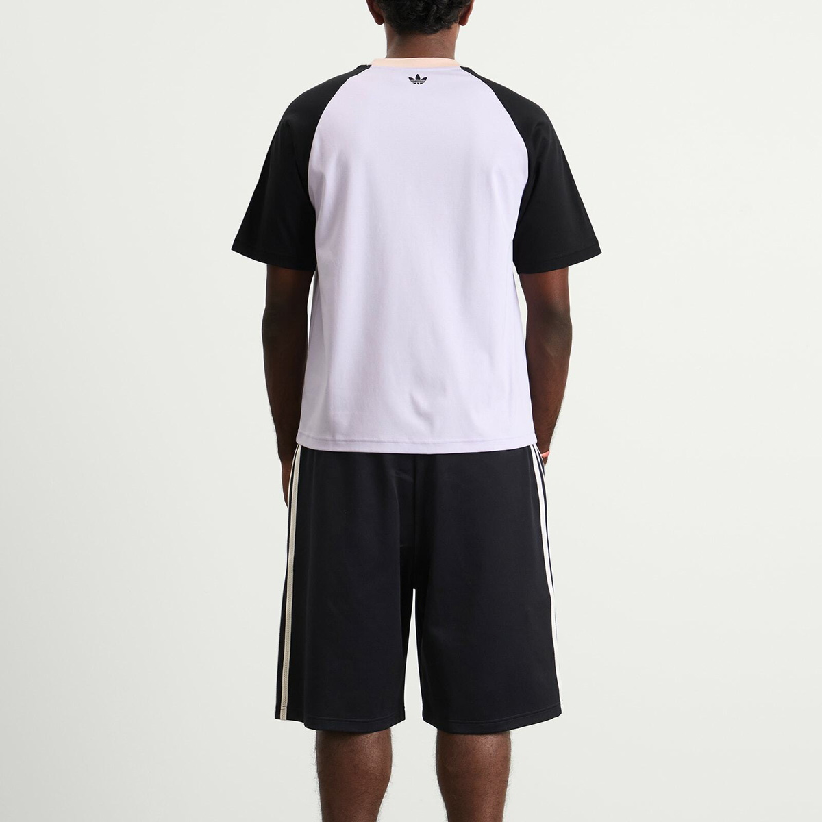 Adidas Men's x Wales Bonner Cali T-Shirt in Purple Tint/Black