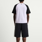 Adidas Men's x Wales Bonner Cali T-Shirt in Purple Tint/Black