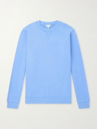 Sunspel - Cotton-Jersey Sweatshirt - Blue