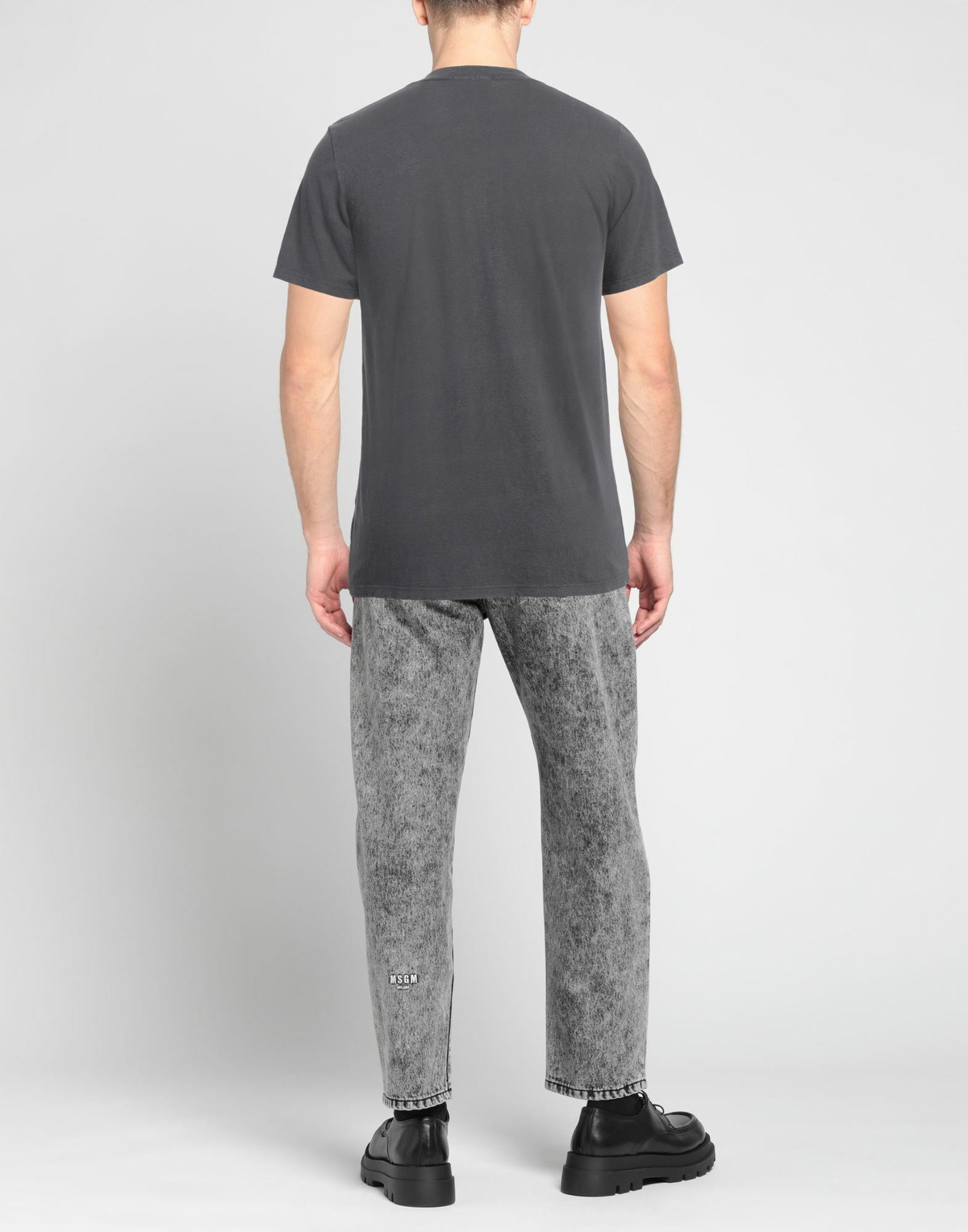 Jungmaven Mens T-shirt Charcoal