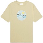 Maison Kitsuné Men's Pop Wave Comfort T-Shirt in Canvas