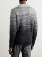 Kingsman - Dégradé Knitted Sweater - Gray