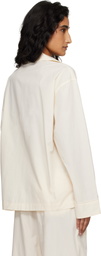 Entire Studios Off-White LS Pyjama Shirt