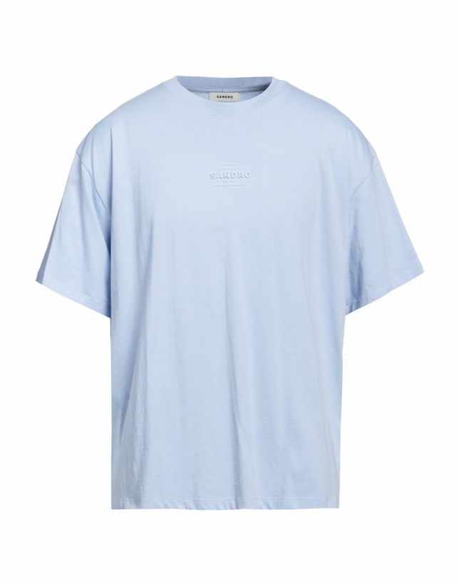 Photo: Sandro Mens T-shirt Light in Blue