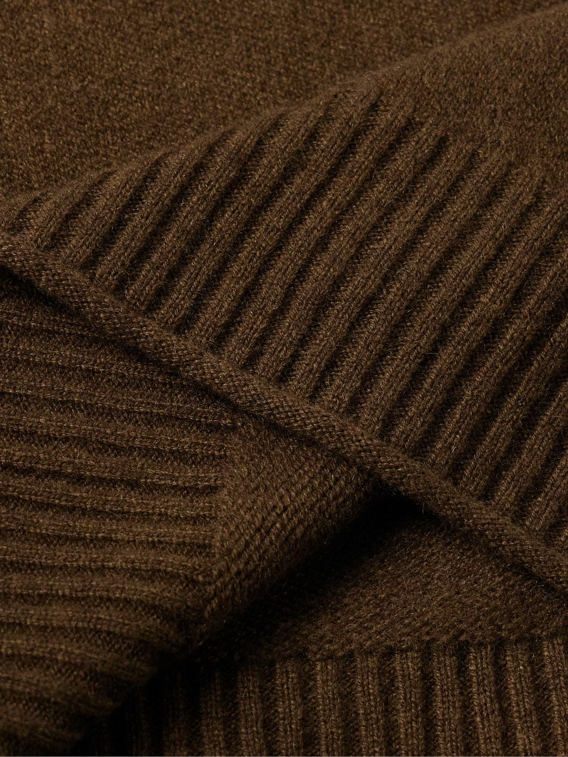 Guest In Residence - Cashmere Half-Zip Sweater - Brown Guest in