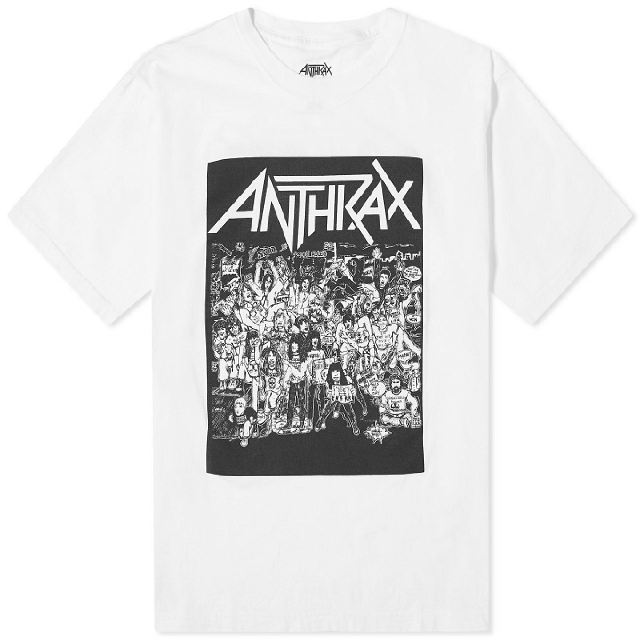 Photo: Neighborhood Men's Anthrax No Frills T-Shirt in White