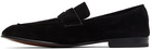 ZEGNA Black 'L'Asola' Penny Loafers