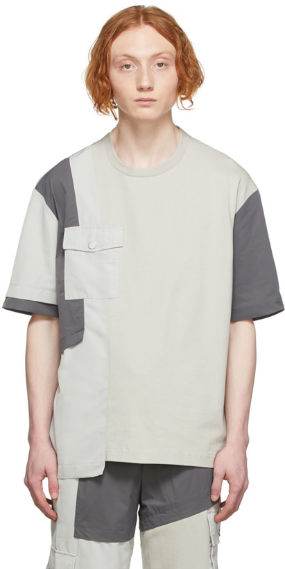 Photo: Feng Chen Wang Grey Patch T-Shirt