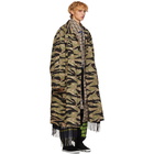 Vetements Green Camo Trench Coat