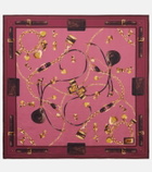 Chloé Paddington silk scarf