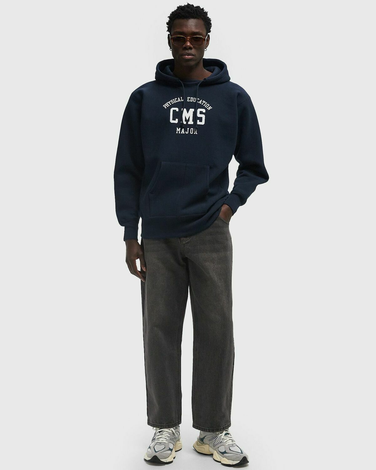 CHAMPION Hooded Sweatshirt Blue Mens Hoody