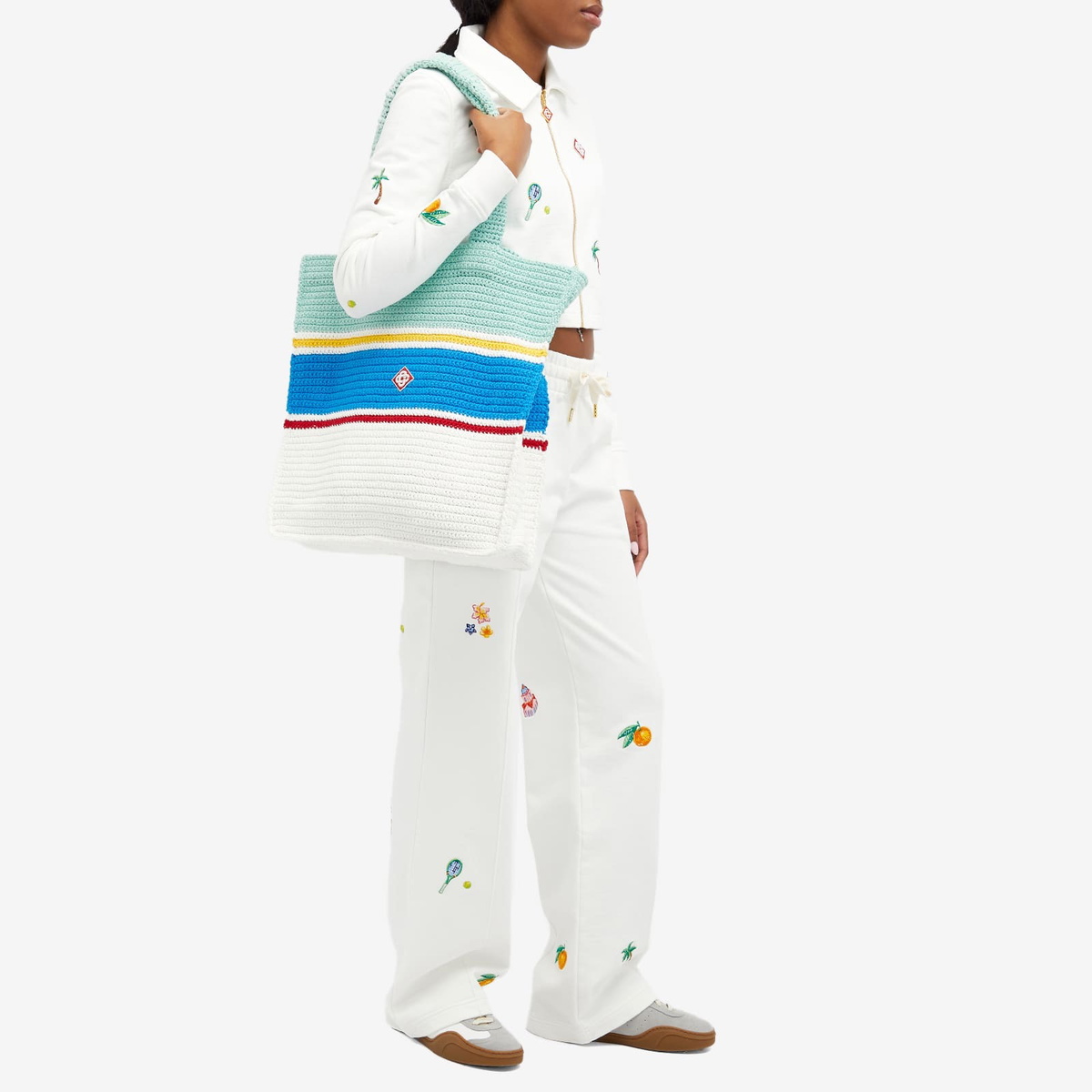 Casablanca Women's Crochet Bag Multicolor