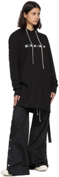 Rick Owens Drkshdw Black Jumbo Lace High-Top Sneakers