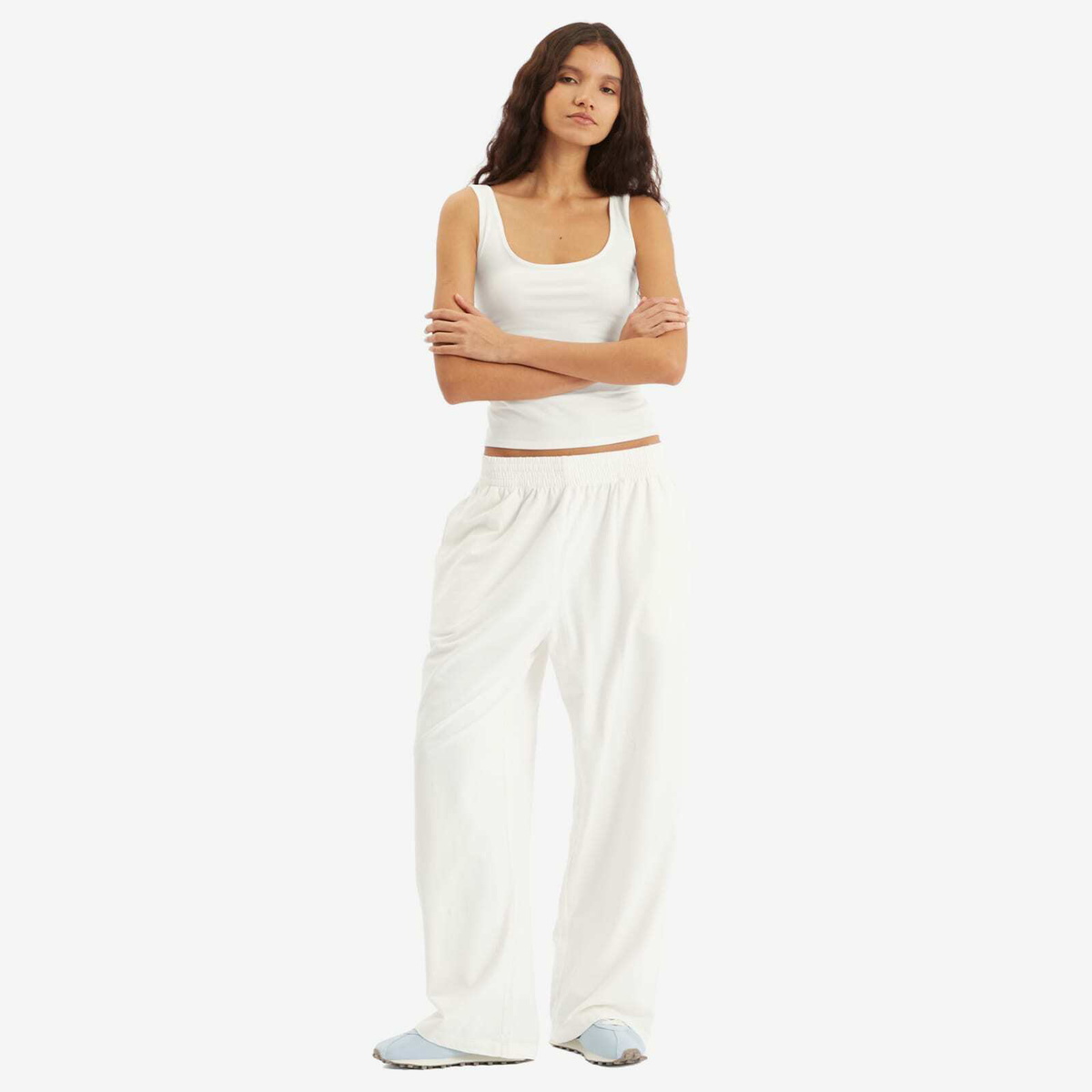 SKIMS Women's Square Neck Tank Top in Marble