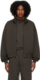 Fear of God ESSENTIALS Gray Full Zip Jacket