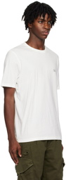 C.P. Company White Printed T-Shirt