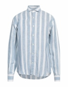 Eleventy Mens Shirt Azure