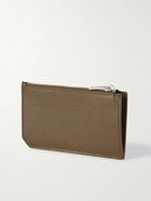 SAINT LAURENT - Pebble-Grain Leather Cardholder