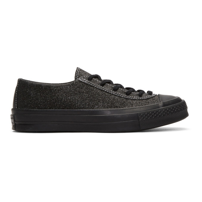 Photo: JW Anderson Black Converse Edition Sparkle Sneakers