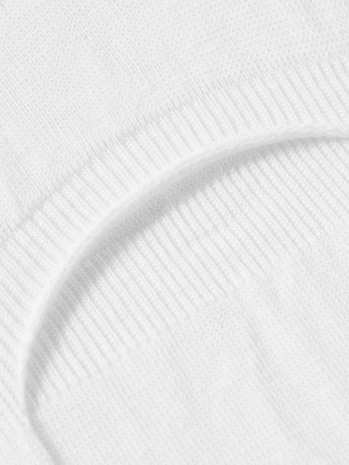 Falke - Step Casual Five-Pack No-Show Cotton-Blend Socks - White