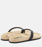 Toteme Leather thong sandals