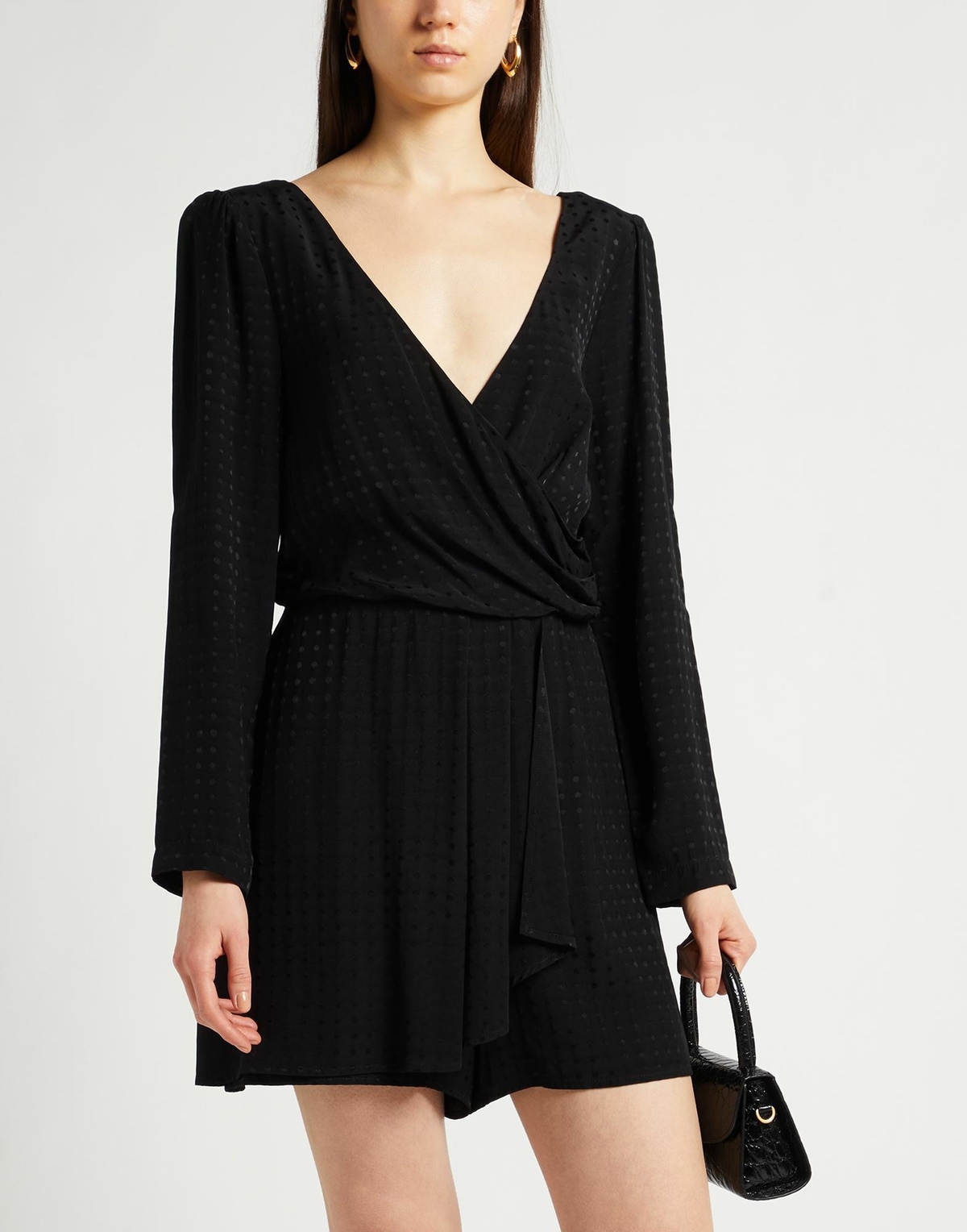 Alessia Santi Womens Playsuit in Black