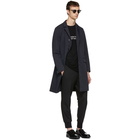 Neil Barrett Black Side Strap Trousers