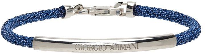 Photo: Giorgio Armani Blue Braided Bracelet