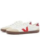 Veja Men's Volley Sneakers in White Pekin Bark