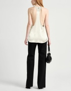Manila Grace Womens Top Ivory