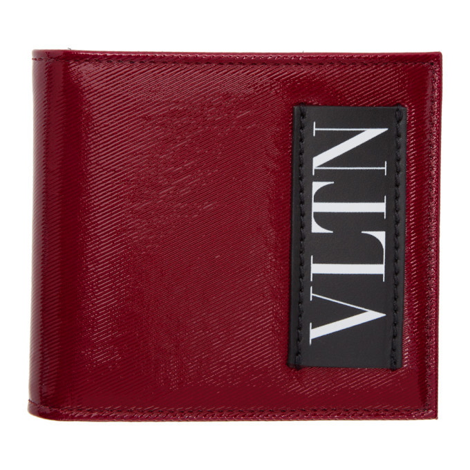 Photo: Valentino Red Valentino Garavani Logo Bifold Wallet