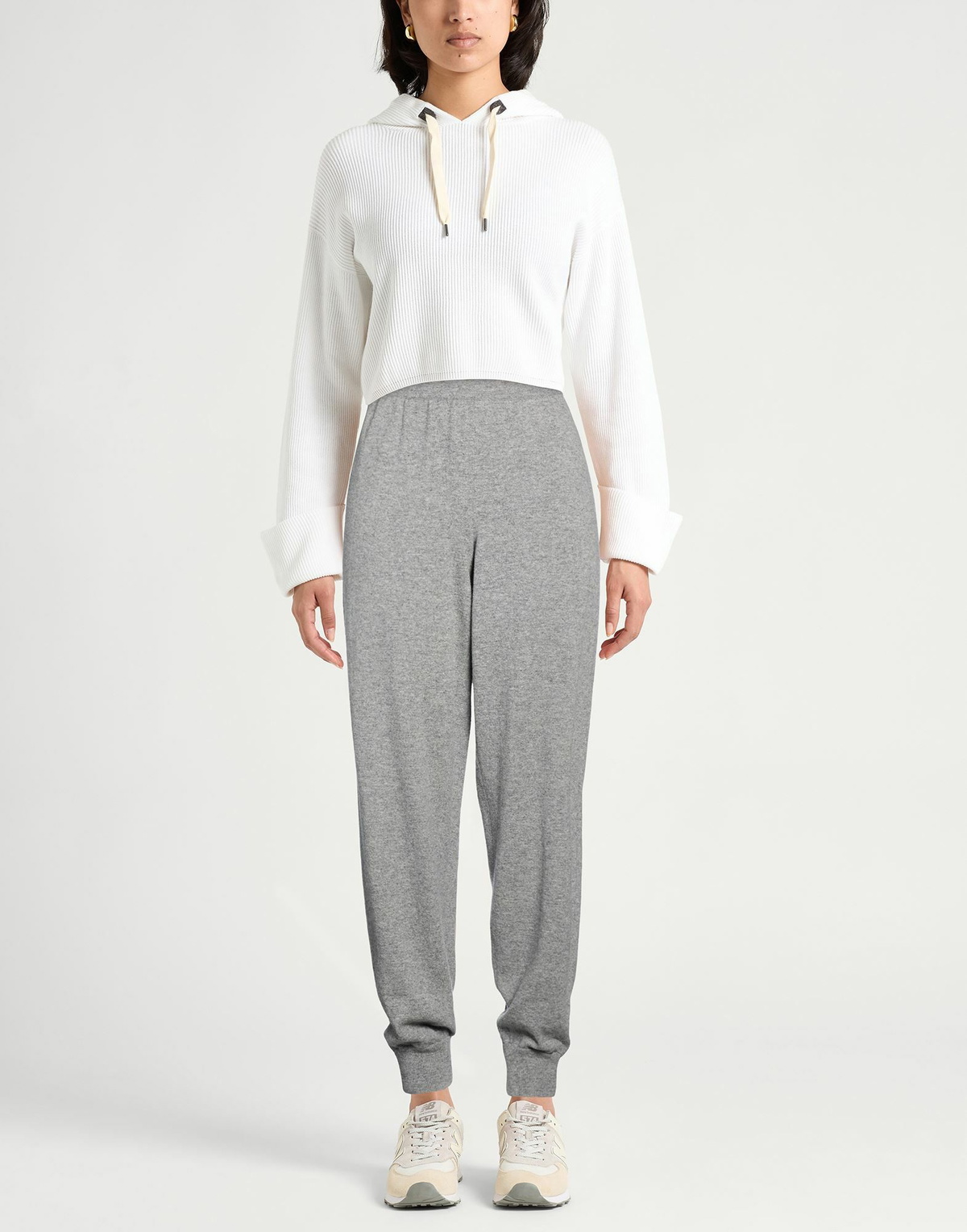 Roberto Collina Womens Pants in Grey