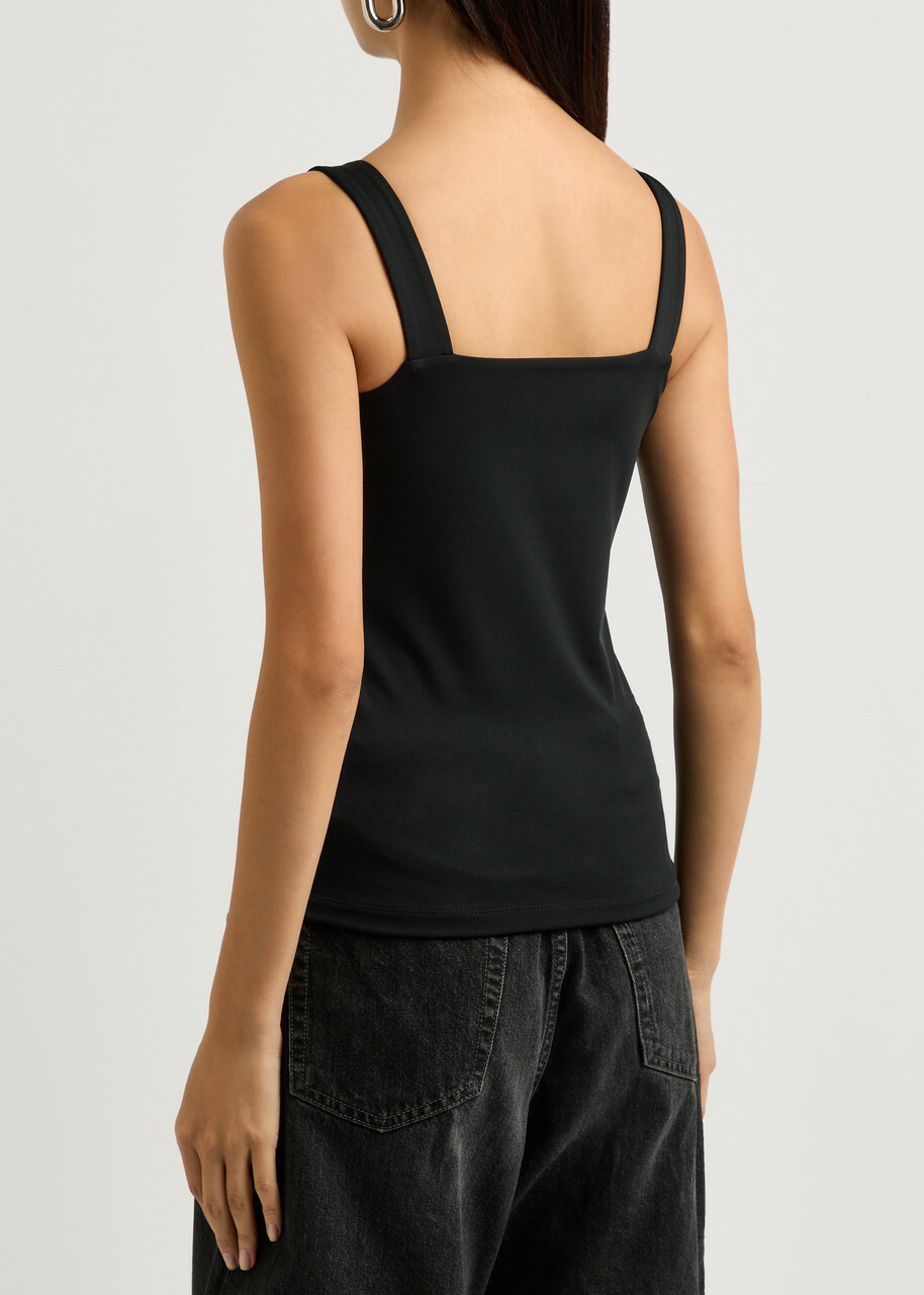 Remain BY Birger Christensen Stretch-jersey Tank Black