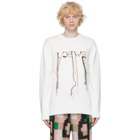 Loewe Off-White Logo Stitch Sweater