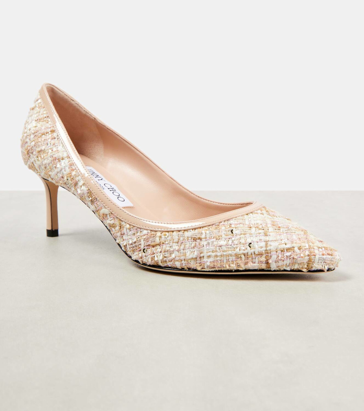 Jimmy Choo Romy 60 tweed pumps