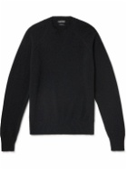 TOM FORD - Wool and Cashmere-Blend Sweater - Black