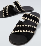 Manolo Blahnik Nello leather sandals
