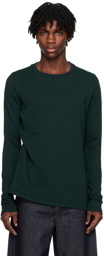 Marina Yee Green Tuck Sweatshirt