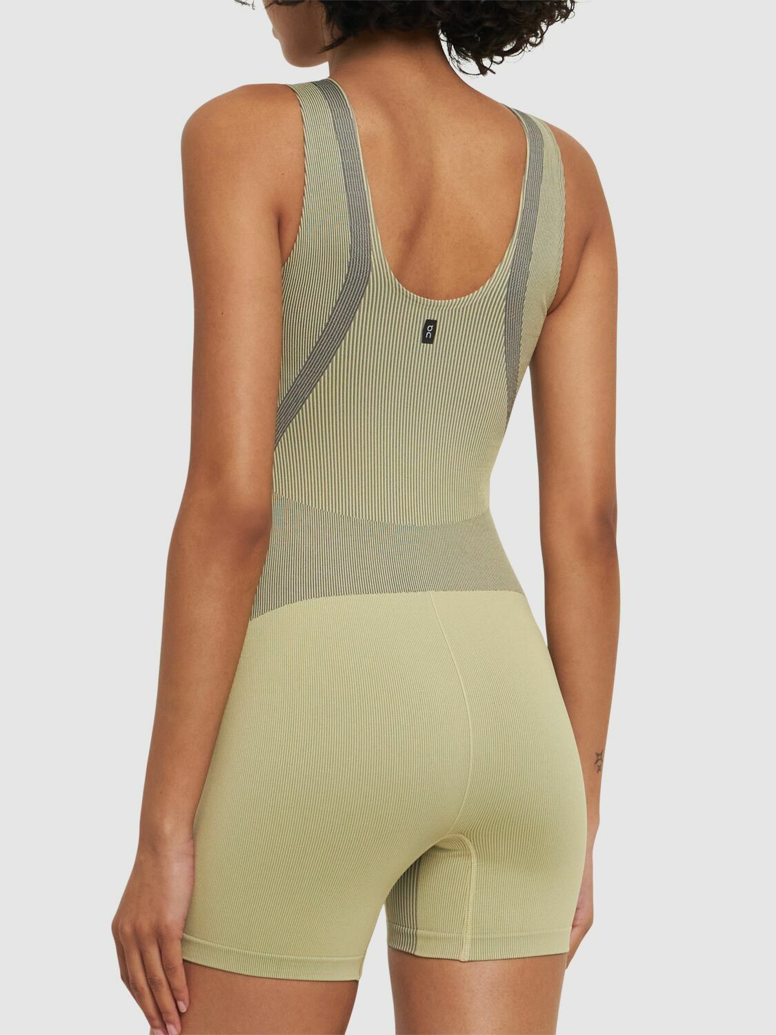 無料配送 ◆ Sculptor ◆ Overalls Knitted Bodysuit SLEEVELESS – SCULPTOR JAPAN