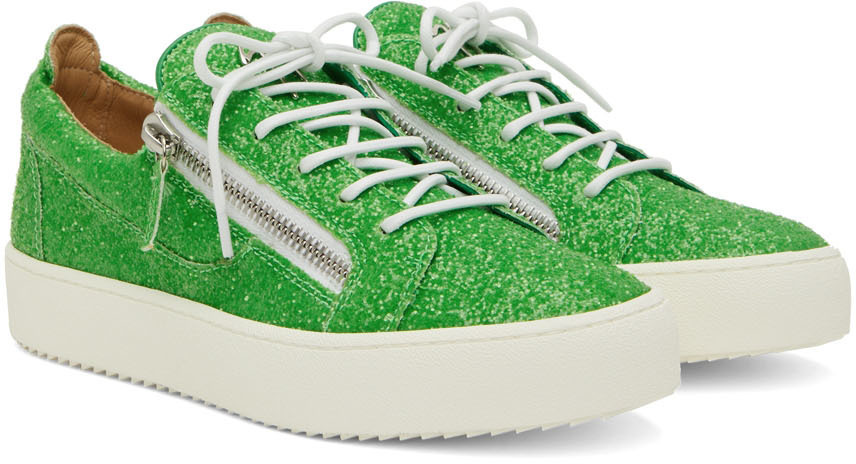 Green giuseppe zanotti on sale sneakers