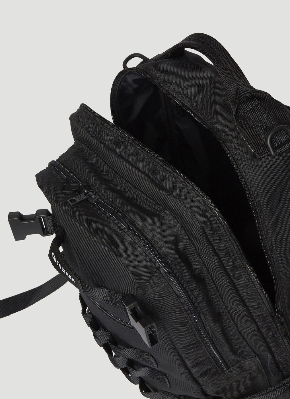 Army Space Small Backpack in Black Balenciaga